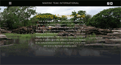 Desktop Screenshot of marineteakwood.com